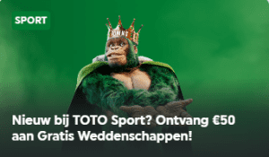 TOTO Nieuwe Speler Sportsbook Bonus
