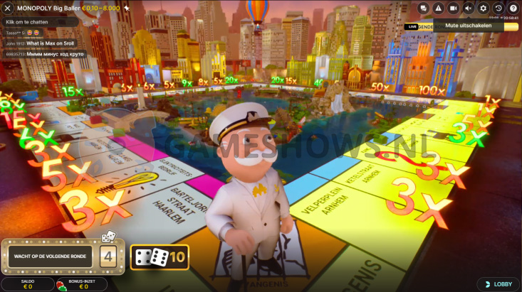 Monopoly Big Baller Bonus Game Gevangenis