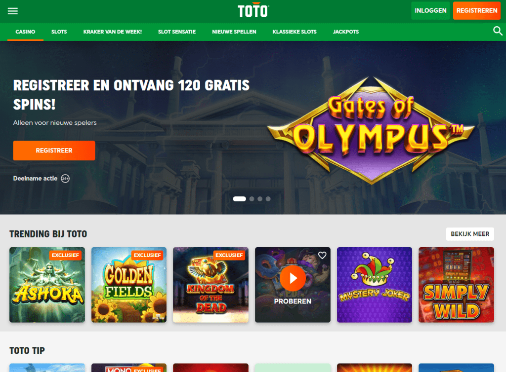 TOTO Casino Review Nederland